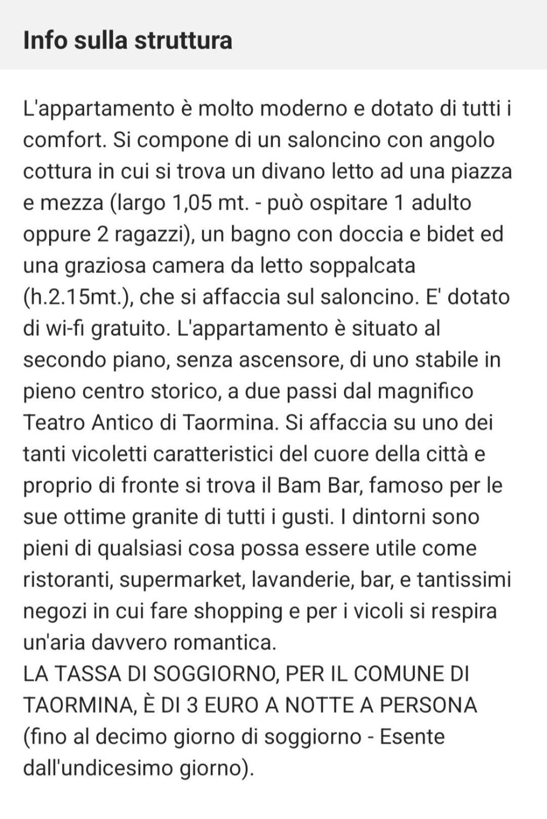Taormina Rainbow House 아파트 외부 사진